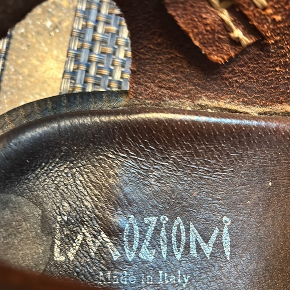 Men’s sandals in a size 10 1/2 by Emozioni made in Italy main image 4